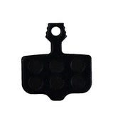Juscycling Resin Organic Semi-Metal Brake Pads for Avid Elixir R Cr Mag 9 7 5 3 1 Xx X0 World Cup, Noise Control, Smooth Braking, Long Life, Kevlar, Copper, 2 Pairs