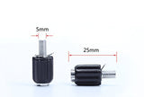 Juscycling Index Adjusting Barrel M5 Downtube Barrel Adjuster - 6 pcs/Bag