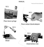 Juscycling Hydraulic Disc Brake Bleed Kit Advanced Version for AVID, Hayes and Formula