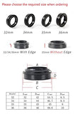 Replacement Suspension Fork Dust Wiper Kit, Seal Kit with Foam Rings, Multiple Size Options (32mm)
