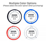 Juscycling Universal Bicycle Brake Housing Cable Kit for Bicycles -5 Color Options (White)