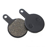 Juscycling Resin Organic Semi-Metal Brake Pads for Tektro Novella Lyra IOX, Smooth Braking,Low Noise, Long Life, Kevlar, Copper