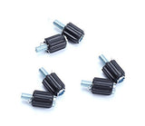 Juscycling Index Adjusting Barrel M5 Downtube Barrel Adjuster - 6 pcs/Bag