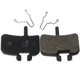 Juscycling Resin Organic Semi-Metal Brake Pads for Hayes FX-Mag HMX MX1 MX-1 Hayes 9 HMX-2 HFX9 Mag MX,Smooth Braking,Low Noise, Long Life, Kevlar, Copper, 2 Pairs