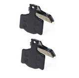 Juscycling Replacement Resin Organic Semi-Metal Brake Pads fit for Magura MT2 MT4 MT6 MT8 MT 2 4 6 8, Low Noise, Long Life, Kevlar, Copper, 2 Pairs