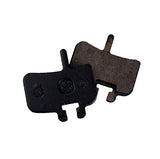 Juscycling Resin Organic Semi-Metal Brake Pads for Hayes FX-Mag HMX MX1 MX-1 Hayes 9 HMX-2 HFX9 Mag MX,Smooth Braking,Low Noise, Long Life, Kevlar, Copper, 2 Pairs