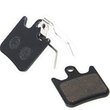 Juscycling Resin Organic Semi-Metal Brake Pads for Hope Tech X2, Smooth Braking,Low Noise, Long Life, Kevlar, Copper