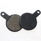 Juscycling Resin Organic Semi-Metal Brake Pads for Tektro Novella Lyra IOX, Smooth Braking,Low Noise, Long Life, Kevlar, Copper