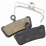 Juscycling Replacement Resin Organic Semi-Metal Brake Pads fit for Sram Avid Elixir Trail, X0 Trail, Elixir 7 Trail, Elixir 9 Trail, Guide, Guide R, Guide RS, XOTR-M, XOTR-O, XOTR-O-AL