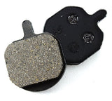 Juscycling Resin Organic Semi-Metal Brake Pads for Hayes Sole Cannondale GX-C GX2 MX2 MX3 MX4 MX5 CX GX MX, Smooth Braking,Low Noise, Long Life, Kevlar, Copper, 2 Pairs