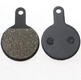 Juscycling Resin Organic Semi-Metal Brake Pads for Tektro Novella Lyra IOX, Smooth Braking,Low Noise, Long Life, Kevlar, Copper